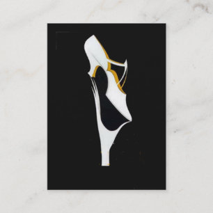 Cartão de Visita de Negócios de Calçados