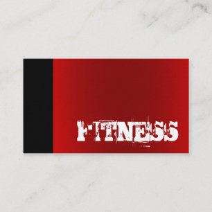 Cartão de Visita de Negócios Esporte Fitness Verme