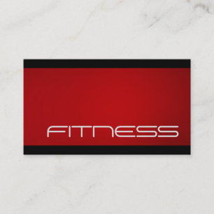 Cartão de Visita de Negócios Esporte Fitness Verme