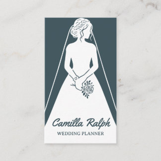 Cartão de Visita de Organizador de Casamento Elega