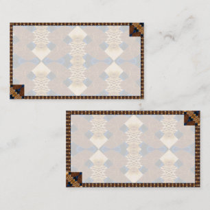Cartão de visita de padrão sudoeste