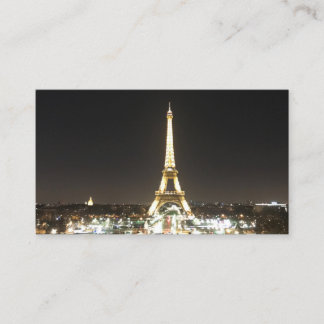 Cartão de visita de Paris