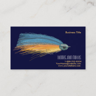 Cartão de visita de pesca de streaming