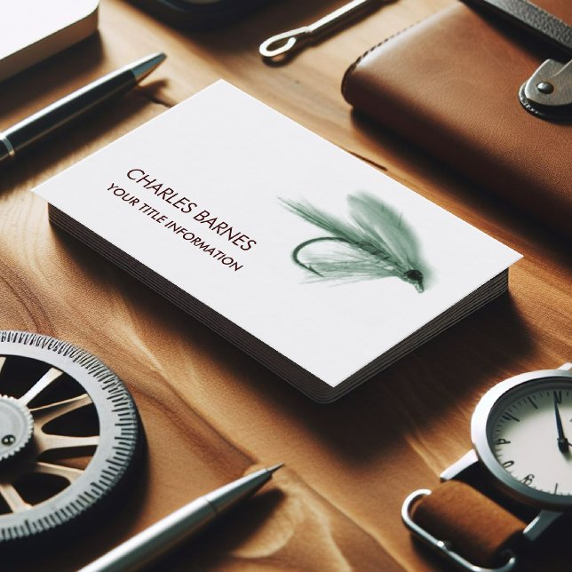 Cartão de visita de Pesca de Voo (Criador carregado)