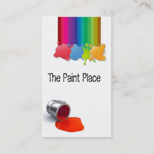 Cartão de visita de pintor