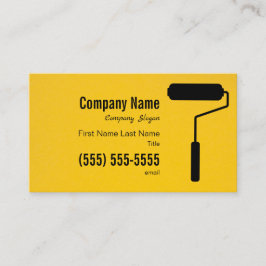 Cartão de visita de pintor