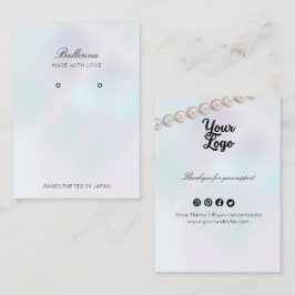 Cartão de visita de placa de gravação moderna