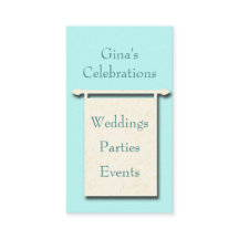 Cartão de visita de Planejamento do Partido Minima