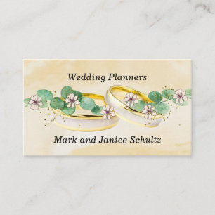 Cartão de visita de Planners de Casamento com An