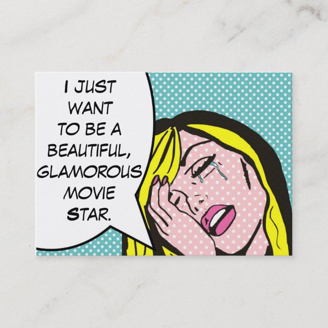 Cartão de visita de Pop de Arte de Treinador de Dr (Frente)