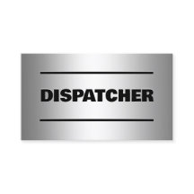 Cartão de visita de QR Personalizado do Dispatcher