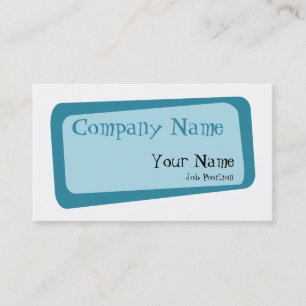 Cartão de visita de quadrados tortos