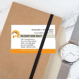 Cartão de visita de Realador Doméstico