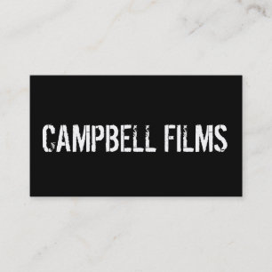 Cartão de Visita de Realizador de Cinema, Diretor