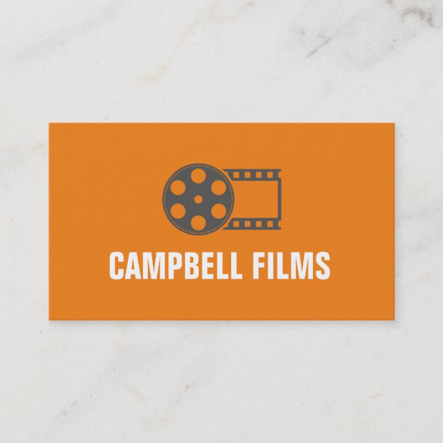 Cartão de Visita de Realizador de Filmes, Diretor (Frente)