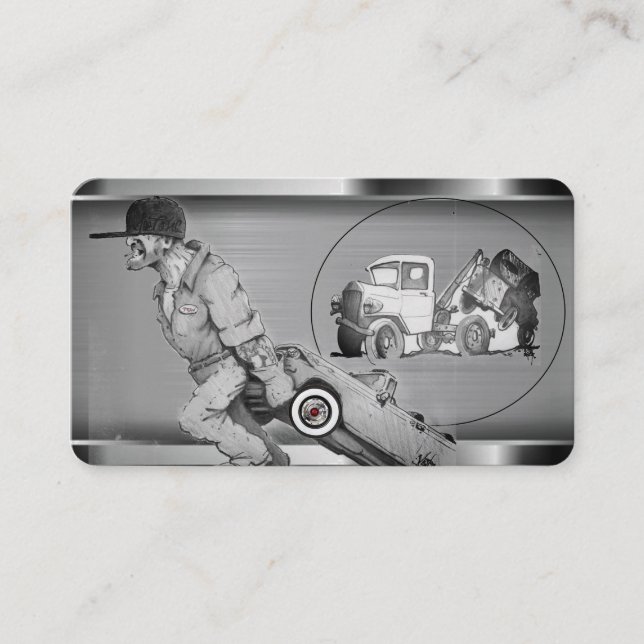 Cartão de visita de reboque (Frente)