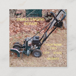 CARTÃO DE VISITA DE REPARO DE MOTORES PEQUENOS