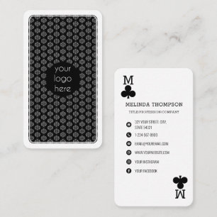 Cartão de visita de Reprodução de Logotipo Comerci