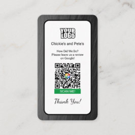 CARTÃO DE VISITA de Revisão do Google BOHO