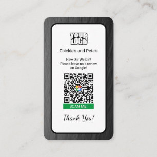 CARTÃO DE VISITA de Revisão do Google BOHO