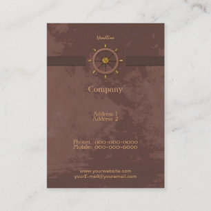 Cartão de visita de roda