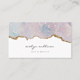 cartão de visita de salão de beleza