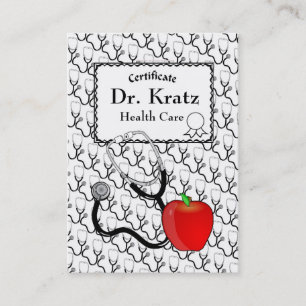 Cartão de visita de Saúde Médica