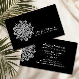 Cartão de visita de Scrapbooking Gráfico de Mandal