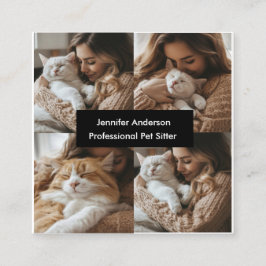 Cartão de visita de Separador de Pet Personalizado