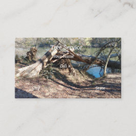 Cartão de visita de Serviço de Árvore