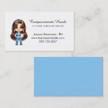 Cartão de visita de Serviço de Enfermeiro de Saúde