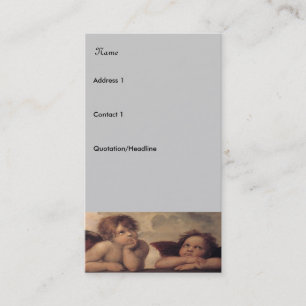 cartão de visita de serviço de grade