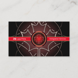 Cartão de visita de Serviços Canadenses