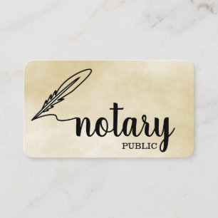 Cartão de visita de Simples Script Elegante Públ