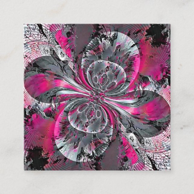 Cartão de visita de Sinais Mistos (Frente)