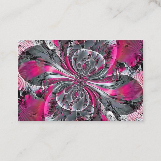 Cartão de visita de Sinais Mistos (Frente)