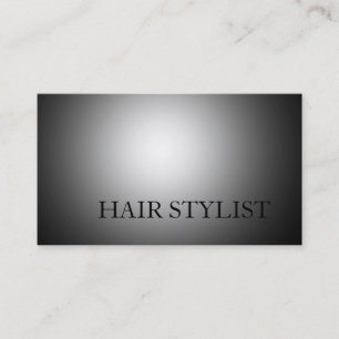 Cartão de visita de Stylist para o cabelo moderno
