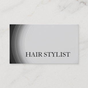 Cartão de visita de Stylist para o cabelo moderno