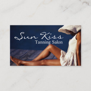 Cartão de visita de Tanning Salon