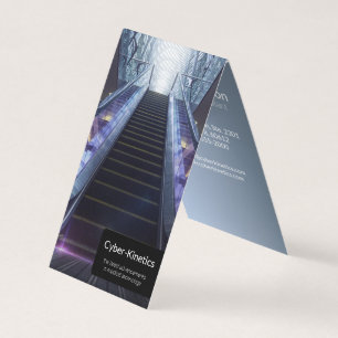 cartão de visita de tecnologia médica