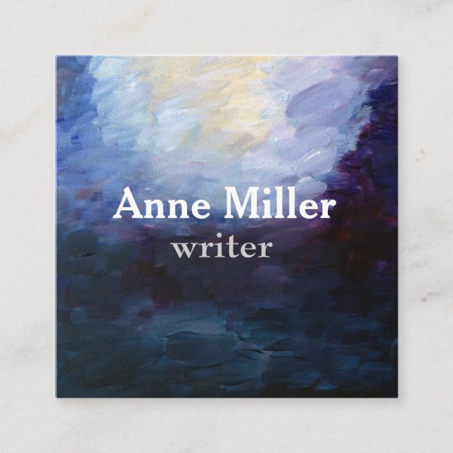 Cartão de visita de Tendências Contemporâneas (Frente)