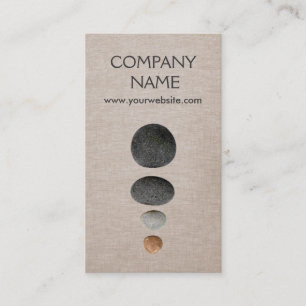 Cartão de visita de terapeuta por massagem