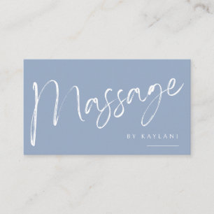 Cartão de Visita de Terapia Corporal Massagem Boho
