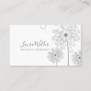 Cartão de visita de Terapia Física