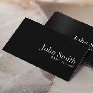 Cartão de visita de Teste de Jogo de Código QR P