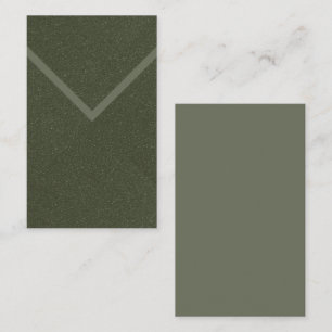 Cartão de visita de Textura Verde em Divisor de Mo