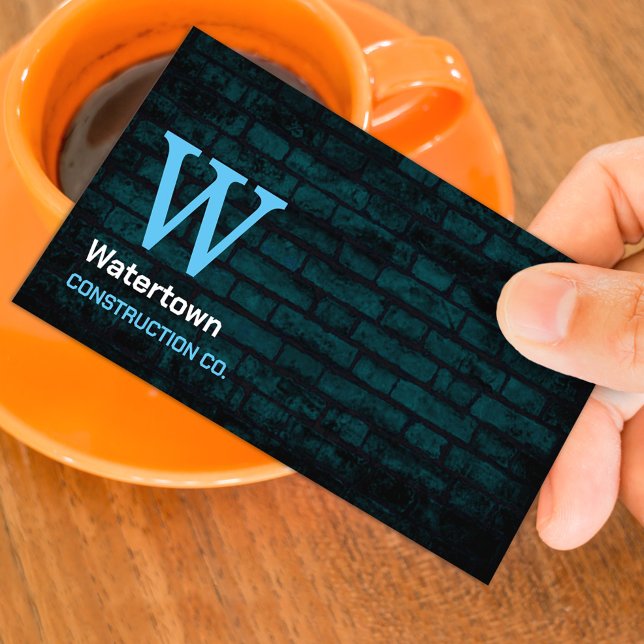 Cartão de visita de tijolo de construção (Criador carregado)