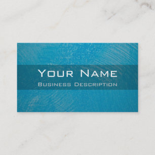Cartão de visita de tinta azul