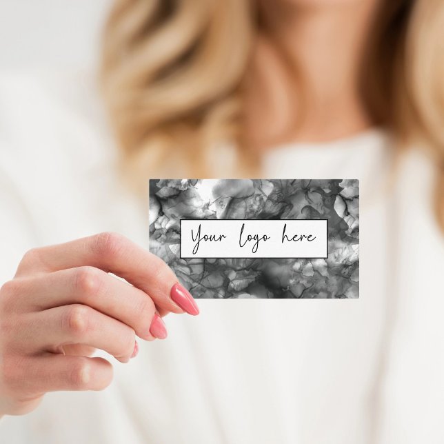 Cartão de visita de tinta de logotipo (Criador carregado)