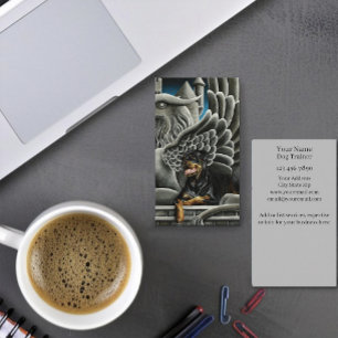 Cartão de visita de treinador de cães